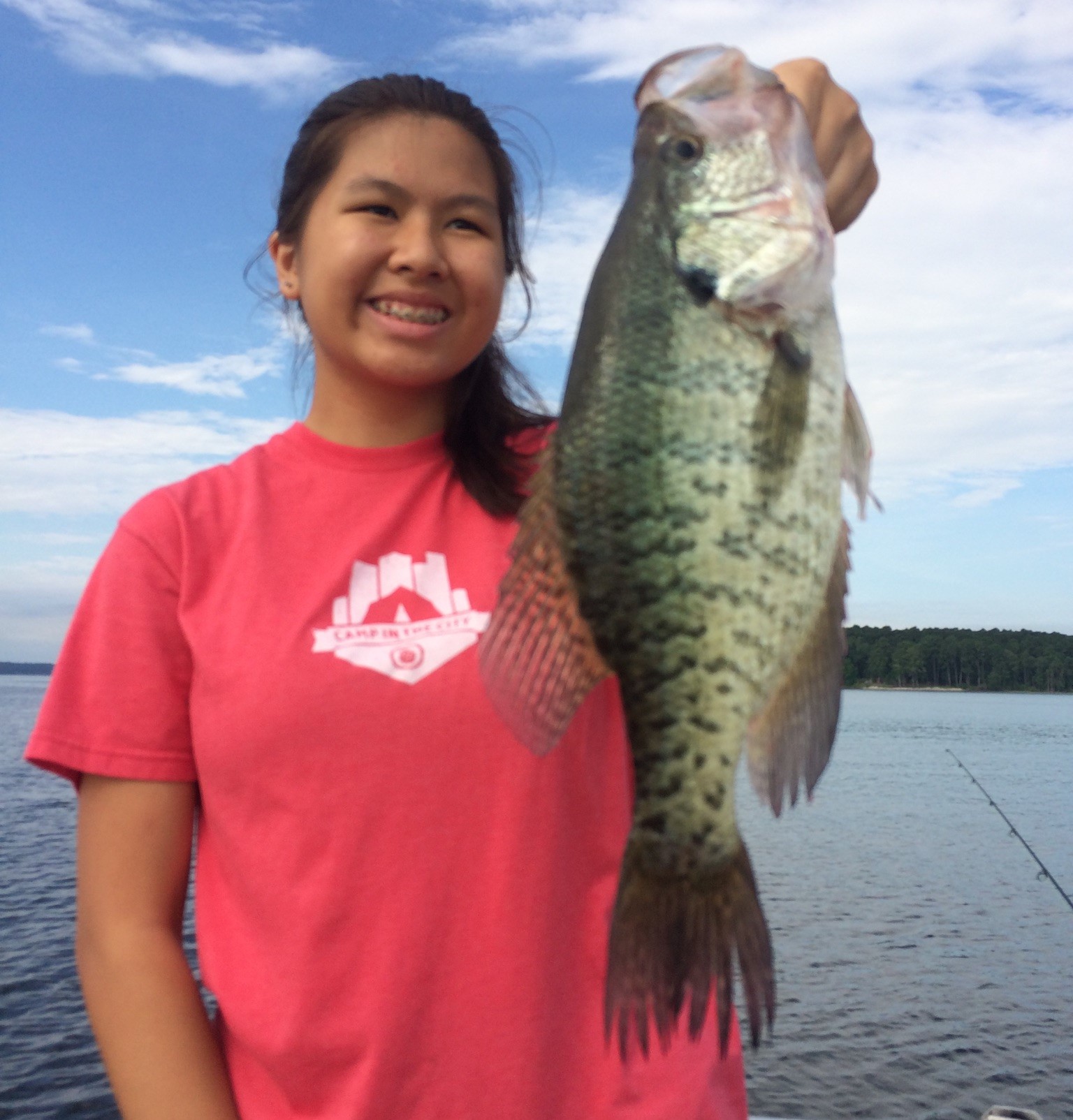 Kids Fishing, crappie guides on Toledo Bend